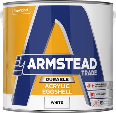 ARMSTEAD TRADE DURABLE ACR/EGGSHELL WHITE 2.5L