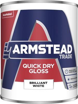 ARMSTEAD TRADE QUICK DRY GLOSS B/WHITE 1L