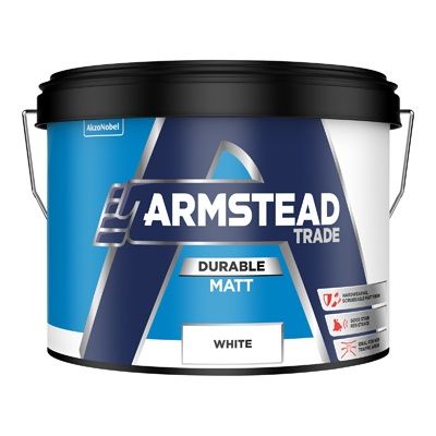 ARMSTEAD TRADE DURABLE MATT WHITE 10L
