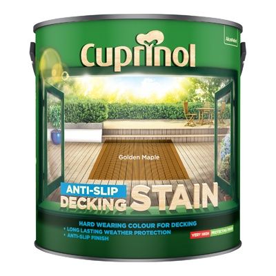 CUPRINOL ANTI-SLIP DECK/STAIN GOLD/MAPLE 2.5L