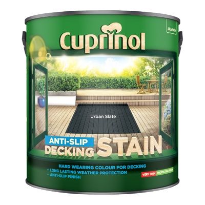 CUPRINOL ANTI-SLIP DECK/STAIN URBAN SLATE 2.5L