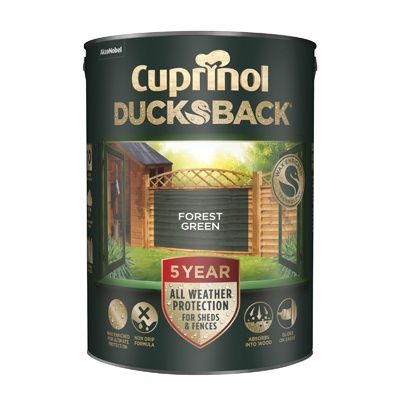 CUPRINOL 5 YEAR DUCKSBACK FOREST GREEN 5L