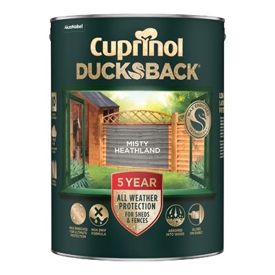 CUPRINOL 5 YEAR DUCKSBACK MISTY HEATHLAND 5L
