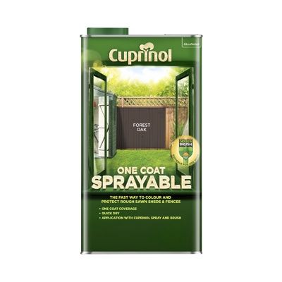 CUPRINOL SPRAY/FENCE T/MENT FOREST OAK 5L