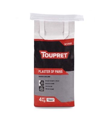 TOUPRET PLASTER OF PARIS 4kg