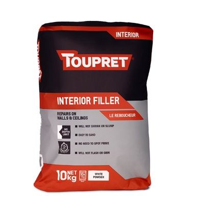 TOUPRET INTERIOR FILLER (Le Reboucheur) 10x 1kg bag in bag