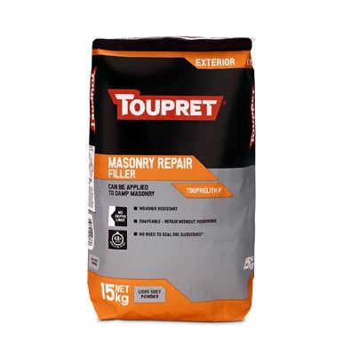 TOUPRET MASONRY REPAIR FILLER (Touprelith F) 15kg