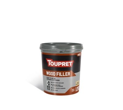 TOUPRET WOOD FILLER (Natural Wood, Ready Mixed, Int/Ext) 1.25g