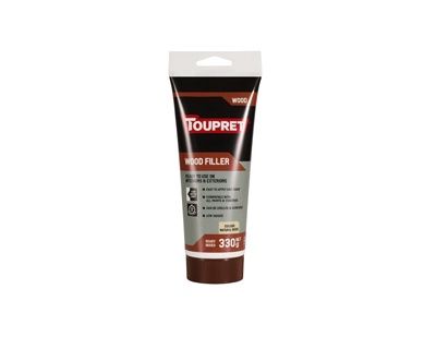 TOUPRET WOOD FILLER (Natural Wood, Ready Mixed, Int/Ext) 330g