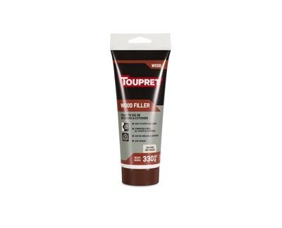 TOUPRET WOOD FILLER (White Wood, Ready Mixed, Int/Ext) 330g