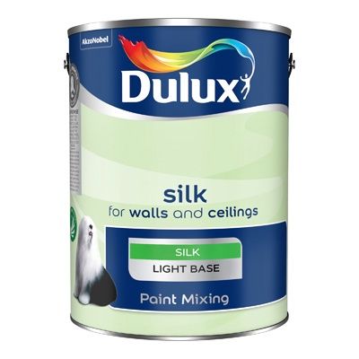 DULUX RETAIL COL/MIX SILK LIGHT BS 5L