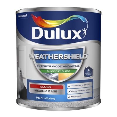 DULUX RETAIL COL/MIX W/SHIELD QD GLOSS MEDIUM BS 1L