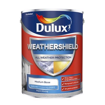 DULUX RETAIL COL/MIX TEXT W/SHIELD MEDIUM BS 5L