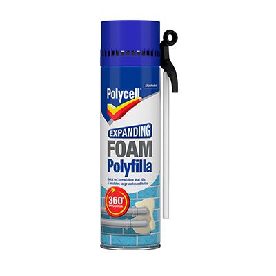 POLYCELL EXPANDING FOAM POLYFILLA 300ML
