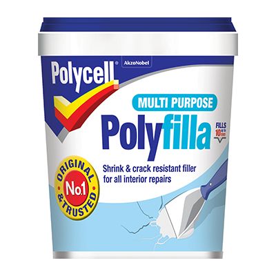POLYCELL M/PURPOSE POLYFILLA R/M TUB 1KG