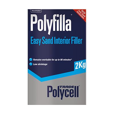 POLYCELL TRADE POLYFILLA EASY SAND INT/FILLER 2KG