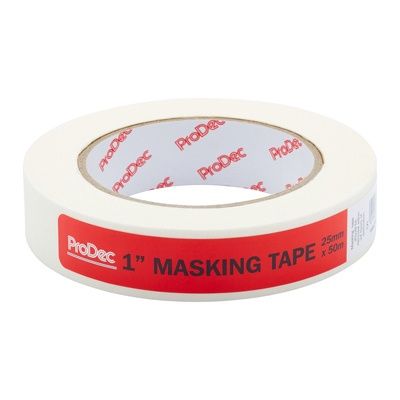 1&quot; PRODEC MASKING TAPE - 25mm x 50m ROLL
