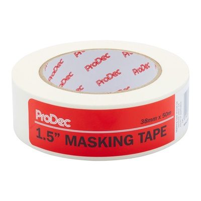1.5&quot; PRODEC MASKING TAPE - 38mm x 50m ROLL