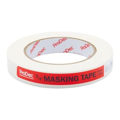 0.75&quot; PRODEC MASKING TAPE 19mm x 50m ROLL