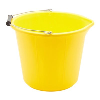 15L Yellow Heavy Duty Bucket
