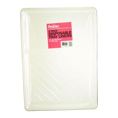 PRODEC PACK OF 5 PLASTIC LINERS FOR 9&quot; TRAYS