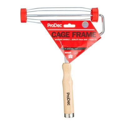 9&quot;x1.75&quot; PRODEC PUSH FIT WOODEN HANDLE FRAME