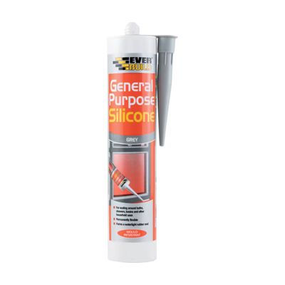 SIKA GEN PURPOSE SILICONE GREY 280ML