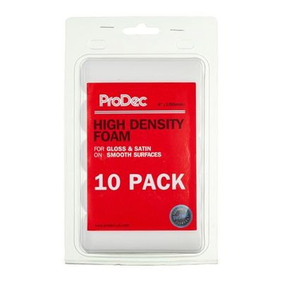 4&quot; PRODEC HD FOAM MINI ROLLER REFILLS (10PK)