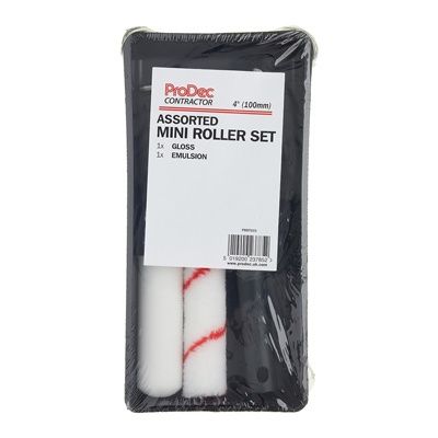 PRODEC CONTRACTOR 4&quot; MINI ROLLER TWIN KT