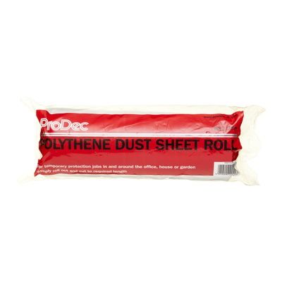 PRODEC 25m x 4M POLY DUST SHEET ROLL