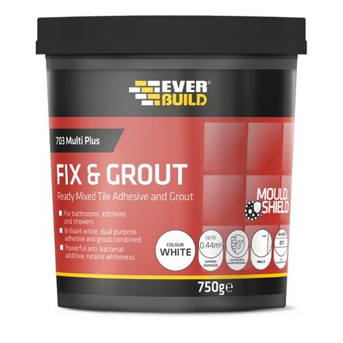 EVERBUILD 703 FIX &amp; GROUT TILE ADH 750G