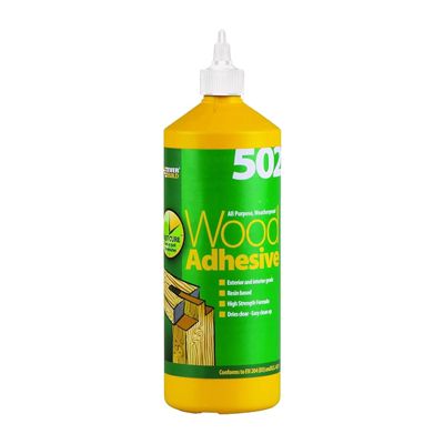EVERBUILD 502 WOOD ADHESIVE 1L