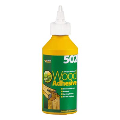 EVERBUILD 502 WOOD ADHESIVE 250ML