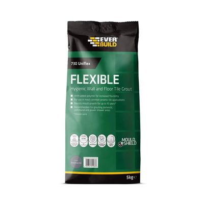 EVERBUILD 730 UNIVERSAL FLEXIBLE GROUT ANTHRACITE 5KG