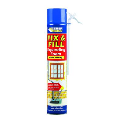 EVERBUILD FIX &amp; FILL EXPANDING FOAM 750ML