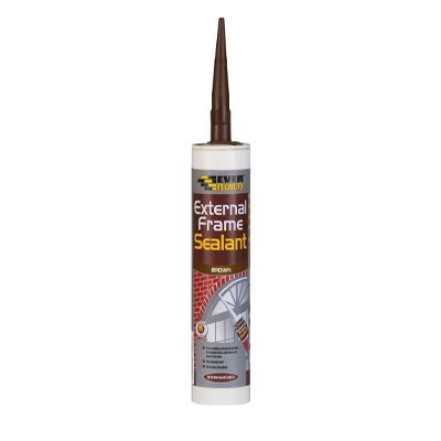EVERBUILD EXT FRAME SEALANT BROWN 290ML
