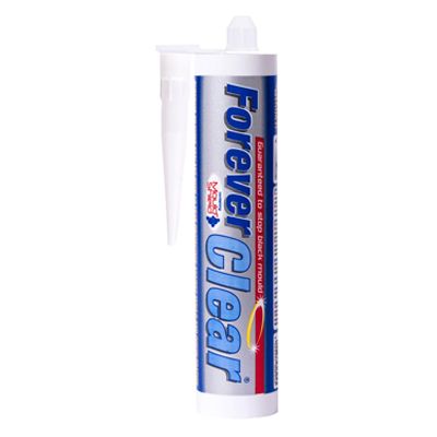EVERBUILD FOREVER CLEAR SILICONE 295ML