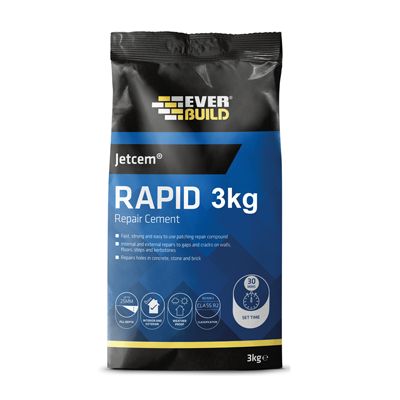 EVERBUILD JETCEM RAPID REPAIR CEMENT 3KG