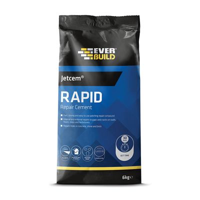 EVERBUILD JETCEM RAPID REPAIR CEMENT 6KG