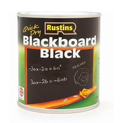 Rustins Blackboard Black 250ml