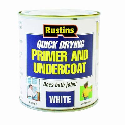 Rustins White QD Primer/Undercoat 1ltr