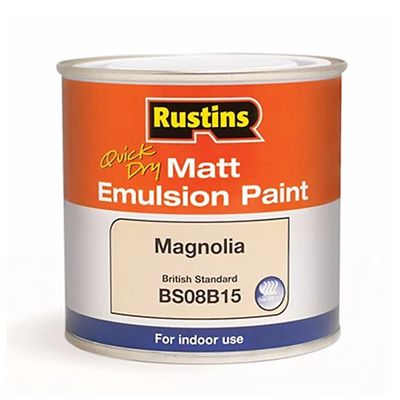 Rustins Matt Emulsion Magnolia 250ml