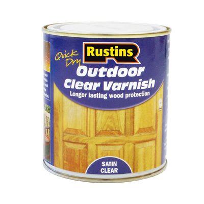 Rustins Outdoor Clear Varnish satin 250ml