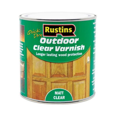 Rustins Outdoor Clear Varnish matt 1ltr