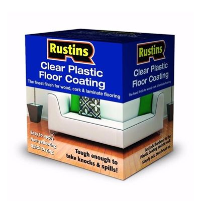 Rustins Plastic Floor Coating Satin 1ltr