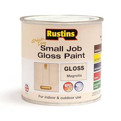 Rustins QD Small Job Gloss Magnolia 250ml