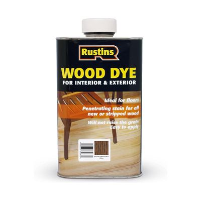 Rustins Wood Dye Brown Mahogany 250ml