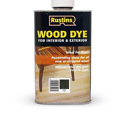 Rustins Wood Dye Ebony 1ltr