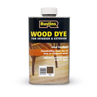 Rustins Wood Dye Walnut 1ltr