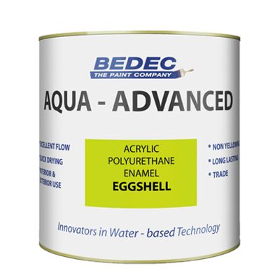 BEDEC 2.5L AQUA ADVANCED EGGSHELL WHITE